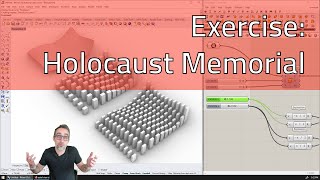 E6 Modeling the Berlin Holocaust Memorial  Intro to Parametric Modeling [upl. by Fendig119]