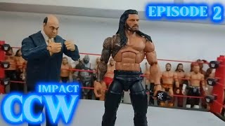 CCW Impact Episode 2MITB Qualifying Matches CCW US Title Match Roman Reigns speaks [upl. by Simmie]