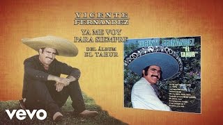 Vicente Fernández  Ya Me Voy Para Siempre Cover Audio [upl. by Sprage839]