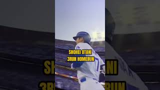 SHOHEI OTANI 3RUN HOMERUNDODGERSVSSANDIEGOPADRES [upl. by Embry290]