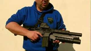 M203 grenade launcher Airsoft gun review DOA [upl. by Stig]