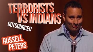 quotTerrorists vs Indiansquot  Russell Peters  Outsourced [upl. by Avilys]