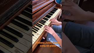 Indiana Jones theme song on piano￼ [upl. by Irene]