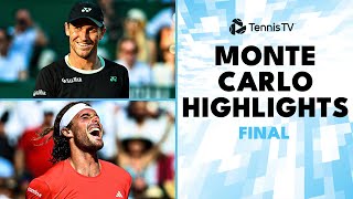 Casper Ruud vs Stefanos Tsitsipas For The Title 🏆  MonteCarlo 2024 Highlights Final [upl. by Ttemme491]