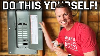 DIY Sub Panel Install COMPLETE Tutorial Save Thousands [upl. by Roch]