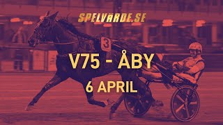 Uppsnack V75 Åby 6 april [upl. by Valle]