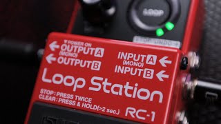 Boss RC1 Loop Station Overview [upl. by Ybba]