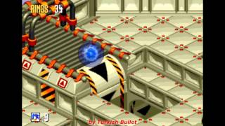 Sonic 3D Blast Sega Genesis  Zone 7  Panic Puppet Zone [upl. by Wakeen]