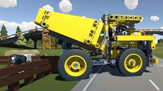 Play Lego Technic 42035 Mining Truck in MoveMyMoc [upl. by Scurlock707]