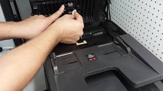 How to fix ADF Document Feeder problem on HP Officejet 8710 8715 8720 8730 8740 8600 8610 [upl. by Helen]