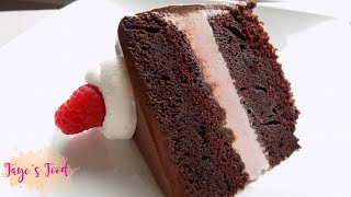 ChocolateRaspberry Mousse Cake [upl. by Mensch]