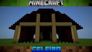 Minecraft Como construir um celeiro [upl. by Maltzman]