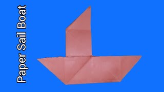 Sailboat  Origami Paper Sailboat  Kagaj ki Sail Boat  Easy Make Sailboat Craft  Sailboat Banaye [upl. by Raveaux933]