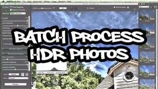 Batch Processing Multiple HDR Photos Photomatix [upl. by Ahsiled]