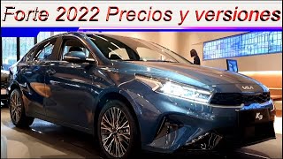 Kia Forte 2022 Precios y versiones [upl. by Adnofal547]