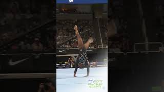 Prevagen Memorable Moments Simone Biles incredible Floor on the way to historic National Title [upl. by Llenrub]