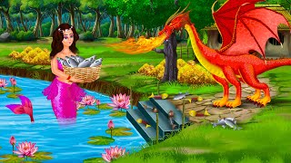 कमल के तालाब में जलपरी  Jalpari cartoon  Jadui Jalpari Ki Kahani  Fairy Tales Hindi Moral Stories [upl. by Ralyt397]