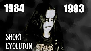 The Evolution of Euronymous 1984 to 1993 [upl. by Krahmer]