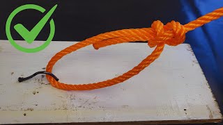 Knots  How to tie a Bowline Knot around an object [upl. by Llehsal]