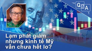 Lạm phát giảm nhưng kinh tế Mỹ vẫn chưa hết lo  VOA [upl. by Bibbie]