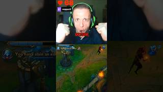 Cocky Streamer Outplayed leagueoflegends leagueoflegendsshorts leaguefunny lolclips leaguememes [upl. by Hennie]