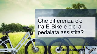 Ebike o pedalata assistita Ecco le differenze [upl. by Noxas]