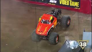 Monster jam San Diego hypeup video [upl. by Nyrual]