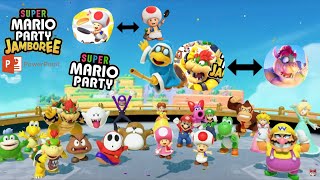 Everything Missed References Details amp More In Super Mario Party Jamboree Trailer By PowerPoint [upl. by Hsetim]