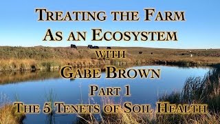 Treating the Farm as an Ecosystem with Gabe Brown Part 1 The 5 Tenets of Soil Health [upl. by Lay]