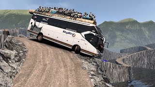 Worlds Driving Challenge on Deadliest Roads 20  Euro Truck Simulator 2 [upl. by Nolyarg]