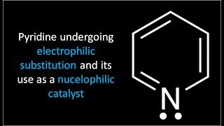 Electrophilic substitution reactions  pyridine [upl. by Dalt]