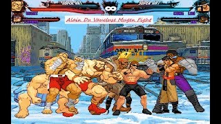 Mugen  Sagat EHonda Zangief amp Birdie Vs Kung Lao Jax Briggs Johnny Cage amp Kabal Request [upl. by Touber]