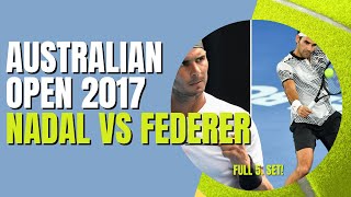 Australian Open 2017 Final der Männer 5 Satz Nadal vs Federer [upl. by Beutler]