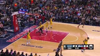 3rd Quarter One Box Video Washington Wizards vs Golden State Warriors [upl. by Eads]