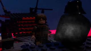 DARTH VADER VS LUKE LEGO Stop Motion [upl. by Gunthar645]