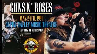 Guns N Roses  May 24th 1991  Alpine Valley Music Theatre East Troy WI United States [upl. by Rozalin691]