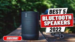 Best 5 Bluetooth Speaker 2022  Voonex  JBL Flip 5  Sonos Roam  BOOM 3 [upl. by Nosnhoj707]