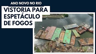 Vistoria para a queima de fogos em Copacabana [upl. by Niwrad488]