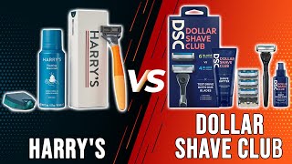 Harrys vs Dollar Shave Club Which Razor Subscription Should You Get Which One is Worth It [upl. by Yrollam]