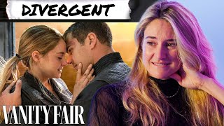 Shailene Woodley Rewatches Divergent The Secret Life of the American Teenager amp More  Vanity Fair [upl. by Poliard973]