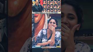 Losliya Laugh 😂😂🔥🔥 mohan naina Counter 💯 Tharshan kavin biggboss biggbosstamil shorts [upl. by Eudora]