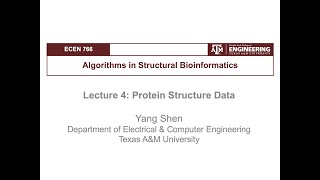 From Bioinformatics to AI 4 Protein Structure Data [upl. by Led]