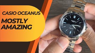 Casio Oceanus OCWS1001AJF Review [upl. by Naillig274]