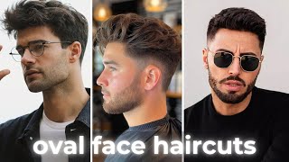 Oval Face Shape Best Haircut For Men  To Look More Attractive [upl. by Ettenotna]