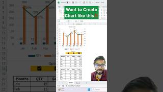 Dynamic Chart in Excel‼️ Use Amazing Trick excel exceltricks exceltips exceltutorial shorts [upl. by Natasha]