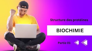 structure des protéines Biochimie 1 ère année médecine [upl. by Mccallum]