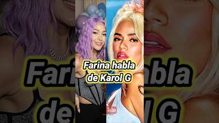 Farina habla de Karol G karolg Farina [upl. by Colver]