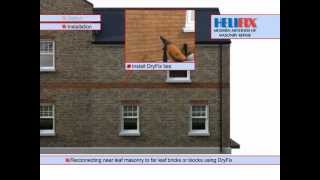 Replacing Cavity Wall Ties  Helifix UK [upl. by Russel127]