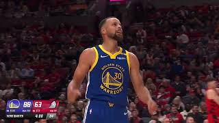 Blazers vs Warriors Game Highlights 10232024 [upl. by Alam]