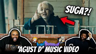 Agust D Agust D MV REACTION [upl. by Nirrej]